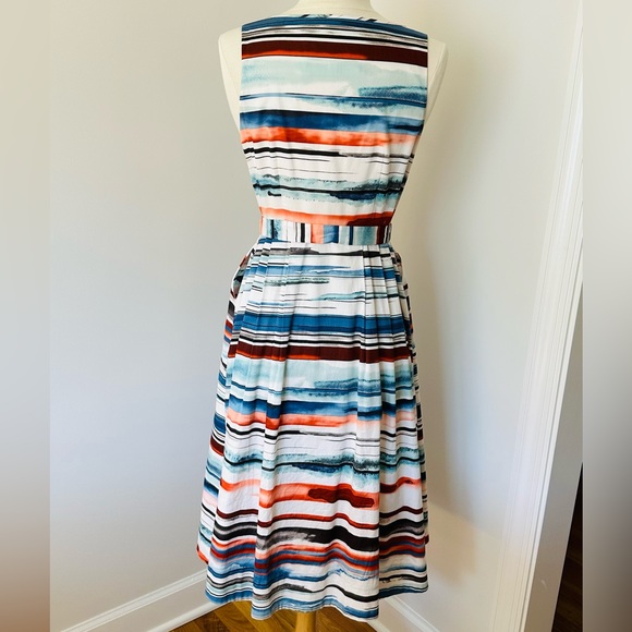 Moulinette Soeurs casual multicolor dress in size 0 - Picture 3 of 3